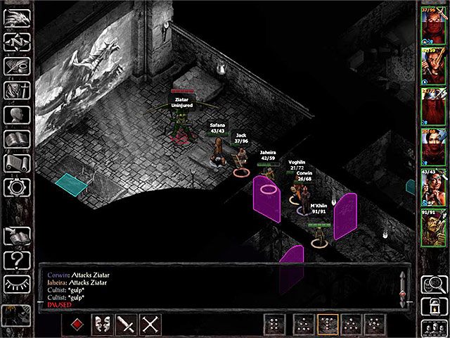 Wkrocz do komnaty z muralem - Zadania poboczne w Forest of Wyrms - Forest of Wyrms - Baldurs Gate: Siege of Dragonspear - poradnik do gry