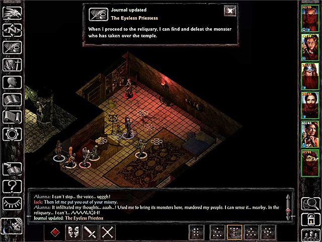 Musisz kontynuować eksplorację świątyni - Zadania poboczne w Forest of Wyrms - Forest of Wyrms - Baldurs Gate: Siege of Dragonspear - poradnik do gry