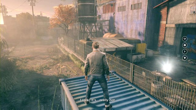 Trzecia znajdźka leży za bramą - Akt II - Industrial Area | Opis przejścia w Quantum Break - Quantum Break - poradnik do gry