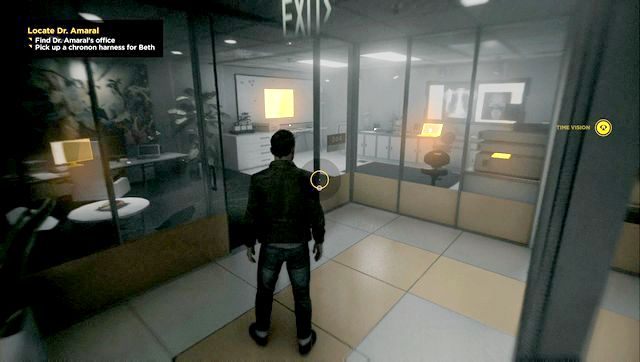 Zbadaj dokładnie biuro dr Amaral - znajdziesz tu również urządzenie (obiekt fabularny) - Akt III - Research Facility | Opis przejścia Quantum Break - Quantum Break - poradnik do gry