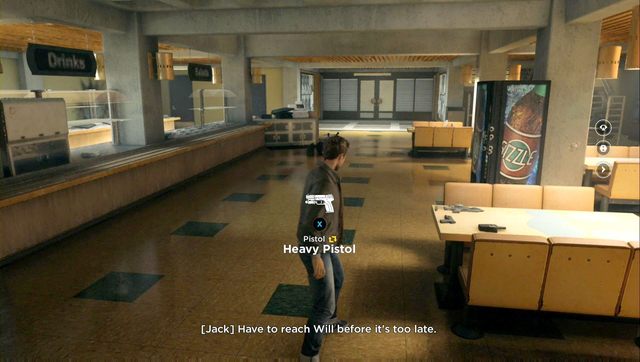 Warto rozważyć zabranie ze sobą ciężkiego pistoletu - Akt I - Library Chase | Opis przejścia Quantum Break - Quantum Break - poradnik do gry