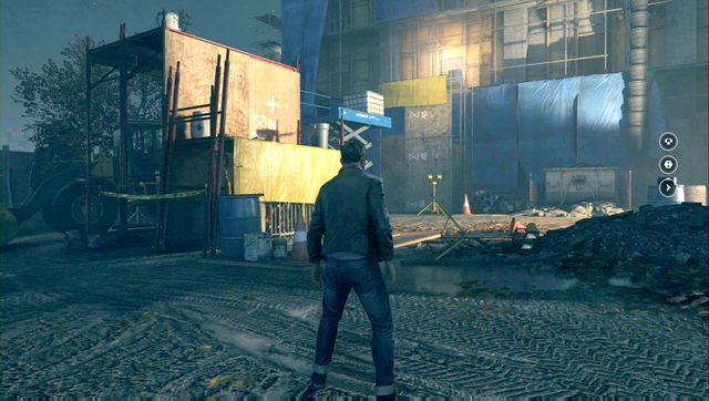 Wskocz po skrzyniach na rusztowanie budynku - Akt I - Library Chase | Opis przejścia Quantum Break - Quantum Break - poradnik do gry