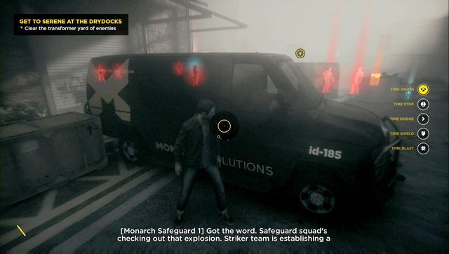 To ty zadecydujesz kiedy wykonać atak, dobrze przeanalizuj lokalne środowisko - Akt II - Ground Zero | Opis przejścia Quantum Break - Quantum Break - poradnik do gry