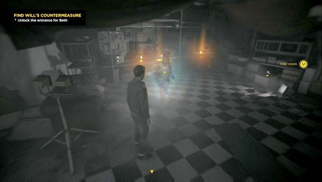 Użyj Time Vision w kolejnym pomieszczeniu, by zlokalizować wszystkie sekrety - Akt II - Bradbury Swimming Pool | Opis przejścia Quantum Break - Quantum Break - poradnik do gry