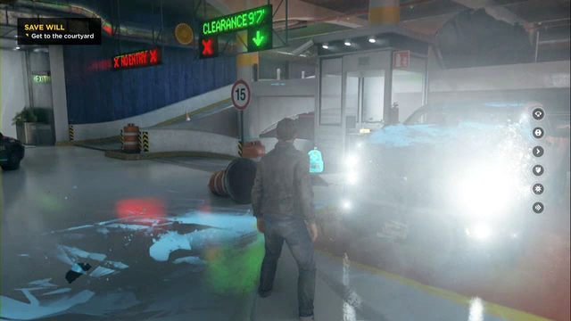 Budka strażnika w garażu podziemnym - Akt V - Return To The University | Opis przejścia Quantum Break - Quantum Break - poradnik do gry