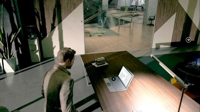 W biurze Serene również znajdziesz trochę tajemnic - Akt V - Monarch HQ | Opis przejścia Quantum Break - Quantum Break - poradnik do gry