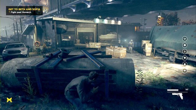 Musisz zmierzyć się z kolejną grupką przeciwników - jest to nieuniknione - Akt IV - Port Donnelly Bridge | Opis przejścia Quantum Break - Quantum Break - poradnik do gry