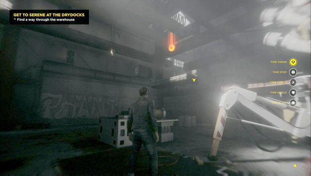 Najpierw dostań się na podwyższenie, później zejdź po schodach - Chronon Sources (akt II) | Sekrety Quantum Break - Quantum Break - poradnik do gry