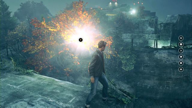 Wespnij się po armacie na mur i idź do jego końca - Chronon Sources (akt III) | Sekrety Quantum Break - Quantum Break - poradnik do gry