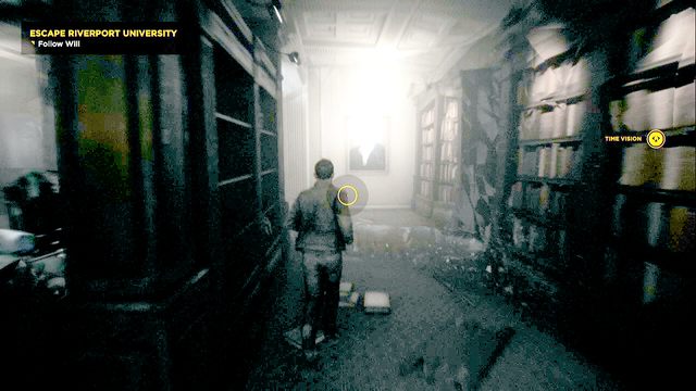 Biblioteczka w budynku uczelni - Chronon Sources (akt IV i V) | Sekrety Quantum Break - Quantum Break - poradnik do gry