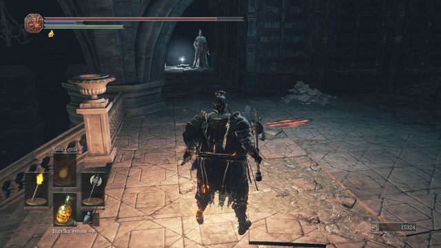 Szybko zabij przeciwnika, gdyż z drugiej strony pojawi się następny. - Wielkie Archiwa | Opis przejścia Dark Souls 3 - Dark Souls III - opis przejścia i sekrety