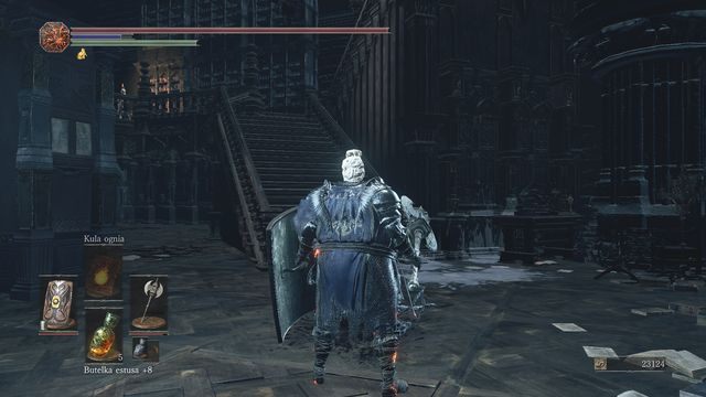 Schody, którymi możesz przejść w stronę mędrca. - Wielkie Archiwa | Opis przejścia Dark Souls 3 - Dark Souls III - opis przejścia i sekrety