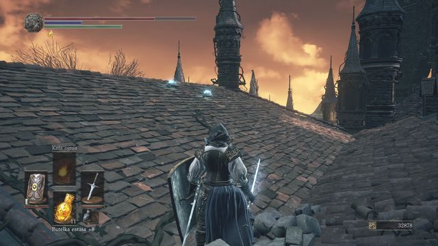 Dwie jaszczurki i dwoje gargulców w pobliżu. - Wielkie Archiwa - dachy | Opis przejścia Dark Souls 3 - Dark Souls III - opis przejścia i sekrety