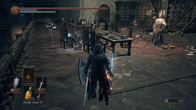 Gdy pokonasz braci w Wielkich Archiwach możesz w tej lokacji znaleźć również ciało Orbecka i zabrać z niego jego prochy - Orbeck (Orbeck of Vinheim) | Questy i NPC w Dark Souls 3 - Dark Souls III - opis przejścia i sekrety