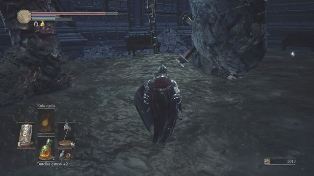 Pozostawaj miedzy nogami, unikając sporadycznych tąpnięć. - Katedra Głębin - w środku | Opis przejścia Dark Souls 3 - Dark Souls III - opis przejścia i sekrety