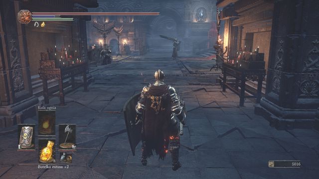 Przy ołtarzu znajdziesz sporo przeciwników. - Katedra Głębin - w środku | Opis przejścia Dark Souls 3 - Dark Souls III - opis przejścia i sekrety