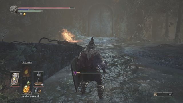 Drzwi otworzą się po ugaszeniu wszystkich trzech płomieni. - Twierdza Farrona | Opis przejścia Dark Souls 3 - Dark Souls III - opis przejścia i sekrety