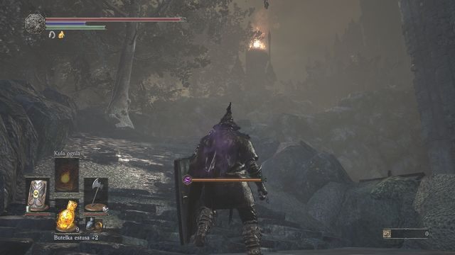 Schody prowadzące do trzeciego płomienia. - Twierdza Farrona | Opis przejścia Dark Souls 3 - Dark Souls III - opis przejścia i sekrety