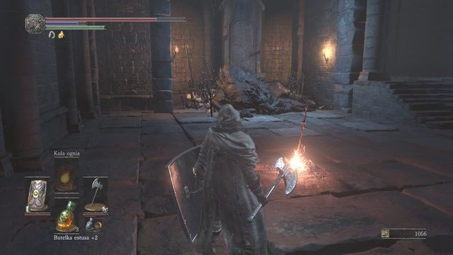 Wilk Farrona dający znak konwentu. - Twierdza Farrona | Opis przejścia Dark Souls 3 - Dark Souls III - opis przejścia i sekrety