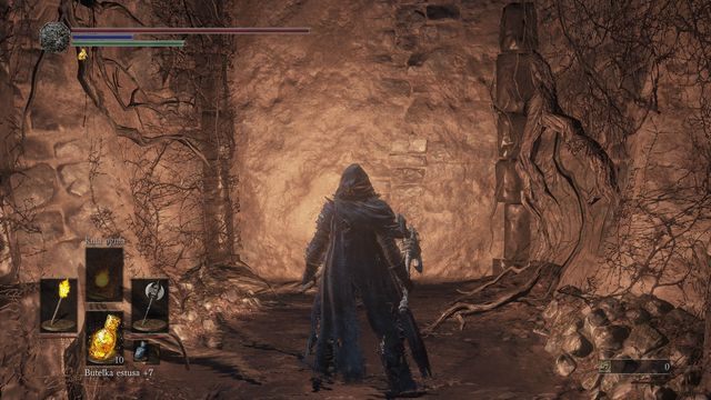 Iluzoryczna ściana w ciemnej wersji Kapliczki Ognia. - Zakończenia | Opis przejścia Dark Souls 3 - Dark Souls III - opis przejścia i sekrety