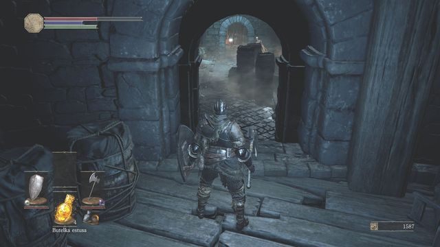 Droga prowadząca do więzienia. - Wysoka Ściana Lothric - od ogniska Wieża na ścianie | Opis przejścia - Dark Souls III - opis przejścia i sekrety