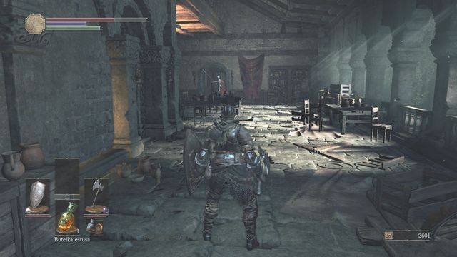 Kolejnego rycerza znajdziesz wewnątrz komnaty. - Wysoka Ściana Lothric - od ogniska Wieża na ścianie | Opis przejścia - Dark Souls III - opis przejścia i sekrety