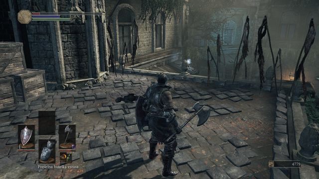 Zbierz przedmioty znajdujące się nad głównym placem. - Wysoka Ściana Lothric - od ogniska Wieża na ścianie | Opis przejścia - Dark Souls III - opis przejścia i sekrety