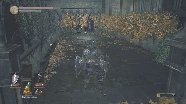 Koniecznie dziabnij wroga od tyłu. - Wysoka Ściana Lothric - od ogniska Wieża na ścianie | Opis przejścia - Dark Souls III - opis przejścia i sekrety