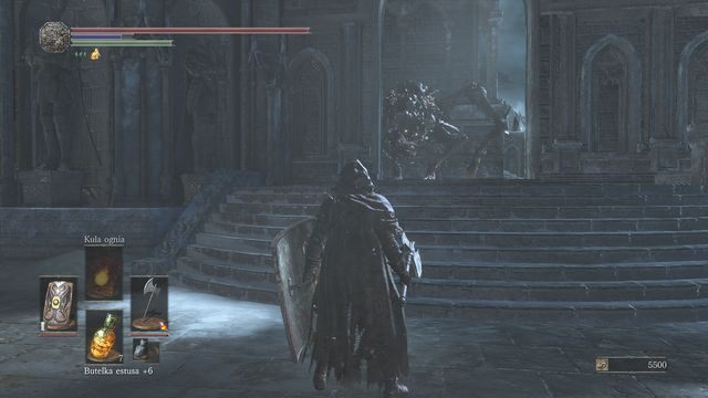Gdy zbliżysz się do bramy z góry zeskoczy ogromny pająk - Anor Londo | Opis przejścia Dark Souls 3 - Dark Souls III - opis przejścia i sekrety