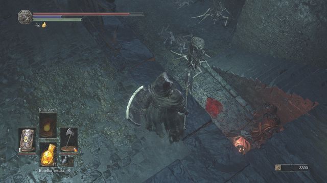 Zaraz za schodami zwróć uwagę na kolejnego strażnika - Lochy Irithyllu | Opis przejścia Dark Souls 3 - Dark Souls III - opis przejścia i sekrety