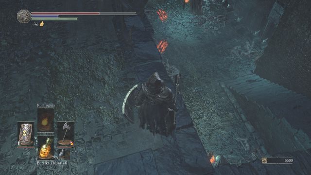 Następnie bardzo uważaj w miejscu pokazanym na screenie - Lochy Irithyllu | Opis przejścia Dark Souls 3 - Dark Souls III - opis przejścia i sekrety