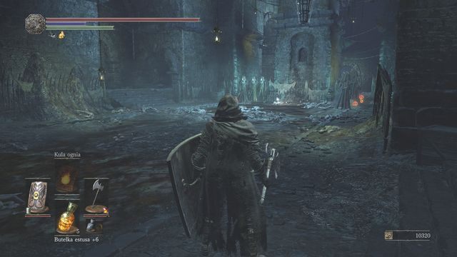 Znajdziesz się w miejscu pokazanym na screenie - Lochy Irithyllu | Opis przejścia Dark Souls 3 - Dark Souls III - opis przejścia i sekrety
