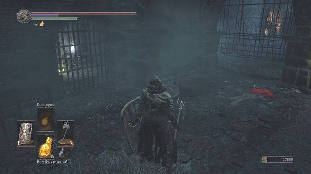 Zamknięta wcześniej cela #2. - Zbeszczeszczona Stolica - powrót do Lochów Irithyllu | Opis przejścia - Dark Souls III - opis przejścia i sekrety