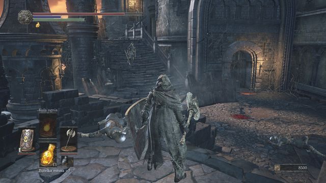 Przejdź do pomieszczenia z prawej strony. - Zamek Lothric | Opis przejścia Dark Souls 3 - Dark Souls III - opis przejścia i sekrety