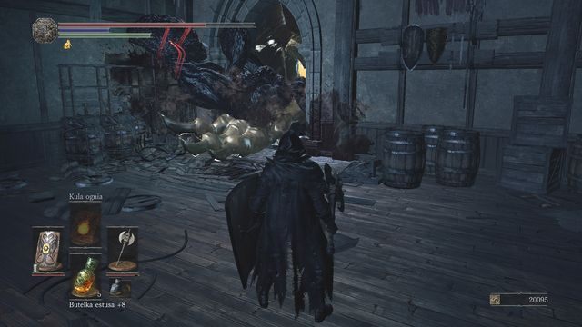 Podpalając mutację zyskasz chwilę na atak. - Zamek Lothric | Opis przejścia Dark Souls 3 - Dark Souls III - opis przejścia i sekrety