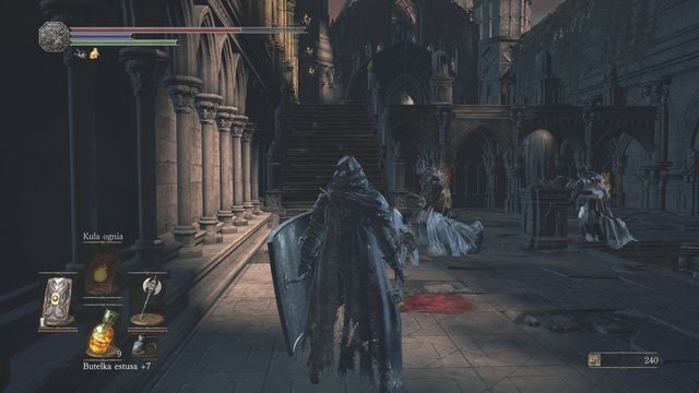 Droga prowadząca prosto do odblokowania drzwi. - Ogród Zatraconego Króla | Opis przejścia Dark Souls 3 - Dark Souls III - opis przejścia i sekrety