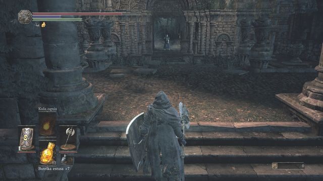 Ostatni plac prowadzący na arenę. Znajdziesz też tutaj znak pozwalający na przyzwanie Heksoda. - Ogród Zatraconego Króla | Opis przejścia Dark Souls 3 - Dark Souls III - opis przejścia i sekrety
