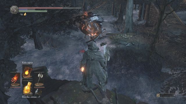 Pierwszego przeciwnika w tej lokacji spotkasz po zjechaniu windą, przy rycerzu świątynnym pilnującym jej na górze - Ogród Zatraconego Króla | Opis przejścia Dark Souls 3 - Dark Souls III - opis przejścia i sekrety