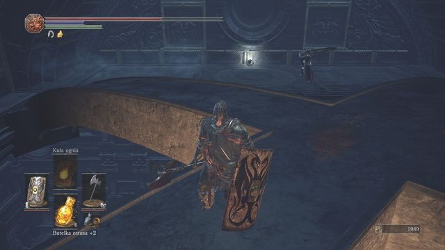 Uważaj, aby nie spaść z krawędzi i wykorzystaj słabą inteligencję wrogów, aby ich zepchnąć lub wymanewrować biegając wokół. - Niezłomny Łata (Unbreakable Patches) | Questy i NPC w Dark Souls 3 - Dark Souls III - opis przejścia i sekrety