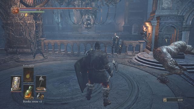 Niezłomny Łata. Możesz od niego odkupić zbroję Siegwarda, jeżeli posiadasz odpowiednią ilość dusz. - Niezłomny Łata (Unbreakable Patches) | Questy i NPC w Dark Souls 3 - Dark Souls III - opis przejścia i sekrety