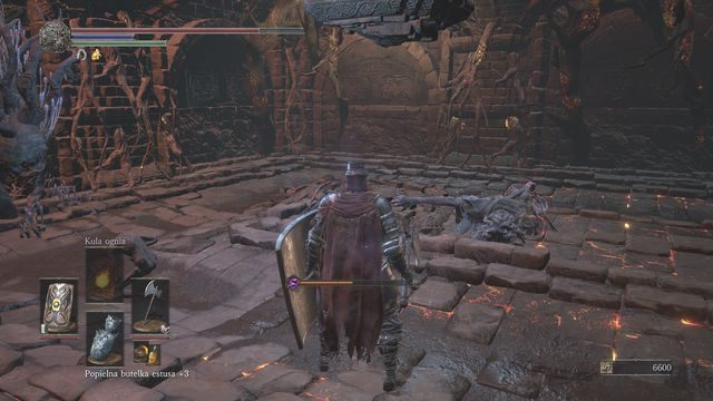 Iluzoryczna ściana w pomieszczeniu z ogniskiem. - Niegasnące Jezioro | Opis przejścia Dark Souls 3 - Dark Souls III - opis przejścia i sekrety