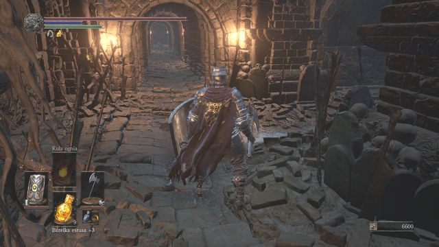 Wybierz korytarz z szczurem w środku. - Niegasnące Jezioro | Opis przejścia Dark Souls 3 - Dark Souls III - opis przejścia i sekrety