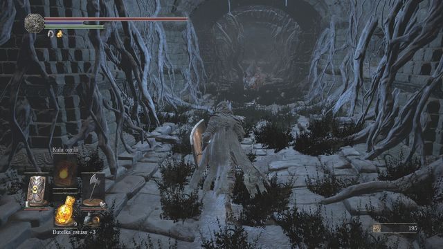 Po lewej stronie dużego szczura znajdziesz iluzoryczną ścianę, a za nią - kolejną. - Niegasnące Jezioro | Opis przejścia Dark Souls 3 - Dark Souls III - opis przejścia i sekrety