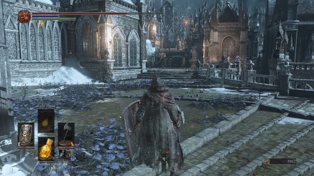 Droga do góry jest silnie strzeżona - walcz z możliwie najmniejszą liczbą przeciwników jednocześnie. - Irithyll w Mroźnej Dolinie | Opis przejścia Dark Souls 3 - Dark Souls III - opis przejścia i sekrety
