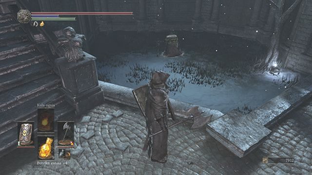 Spokojnie podejdź do odwróconego przeciwnika, aby zaatakować od tyłu. - Irithyll w Mroźnej Dolinie | Opis przejścia Dark Souls 3 - Dark Souls III - opis przejścia i sekrety