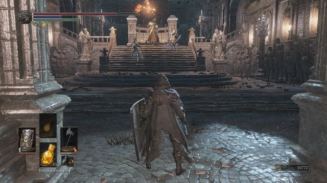 Przeciwnicy ruszą się zaraz po tym, gdy Cię zauważą. - Irithyll w Mroźnej Dolinie | Opis przejścia Dark Souls 3 - Dark Souls III - opis przejścia i sekrety