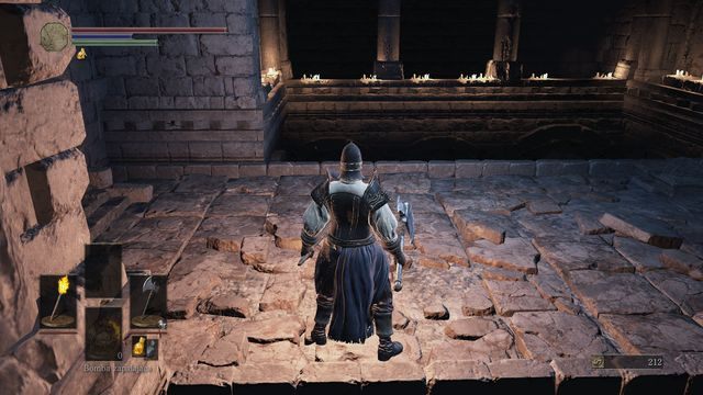 Dużo trudniejsze jest przeskoczenie na znajdującą się po drugiej stronie małą trumnę, przy której świeci się kula z przedmiotem - Kapliczka Zjednoczenia - wieża | Opis przejścia Dark Souls 3 - Dark Souls III - opis przejścia i sekrety