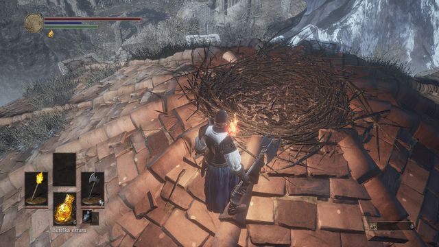 Gniazdo z handlarzem. - Kapliczka Zjednoczenia - wieża | Opis przejścia Dark Souls 3 - Dark Souls III - opis przejścia i sekrety