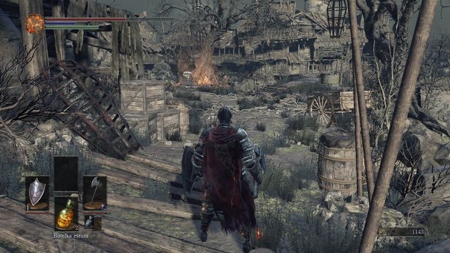 Plac, przy którym przyszykuj się na walkę. - Osada Nieumarłych - Początek | Opis przejścia Dark Souls 3 - Dark Souls III - opis przejścia i sekrety