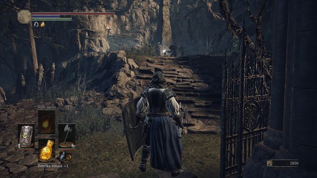 Fragment estusa na wyciągnięcie ręki. - Katedra Głębin - na zewnątrz | Opis przejścia Dark Souls 3 - Dark Souls III - opis przejścia i sekrety